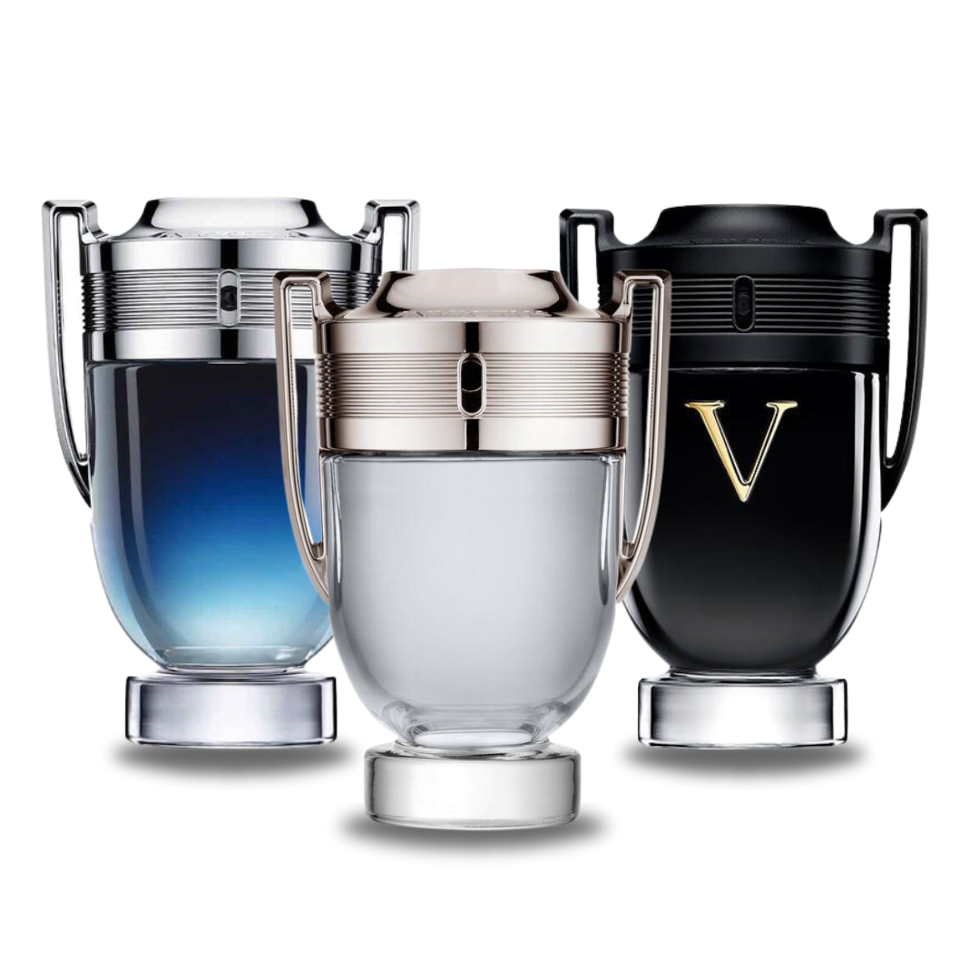 Combination of 3 fragrances - Invictus Legend, Invictus and Invictus Victory Elixir from Paco Rabanne Invictus Legend [100 ml]